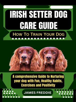 cover image of Irish Setter    Dog care guide